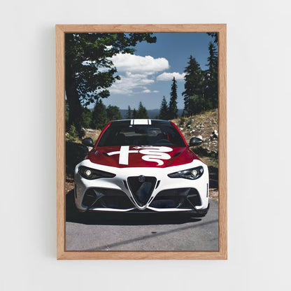 ap-giulia gtam-2 cadre Bois clair