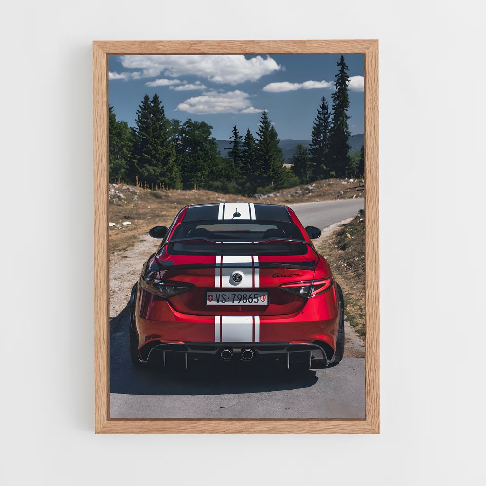 ap-giulia gtam-9 cadre Bois clair