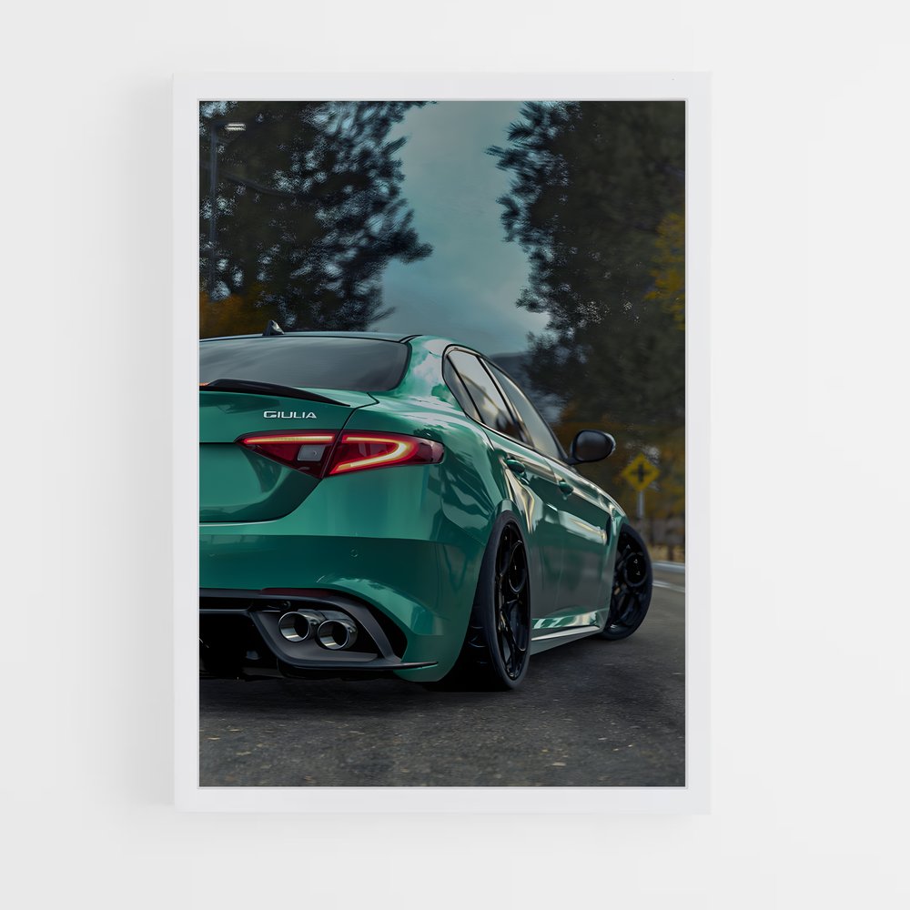 ap-giulia quadrifoglio-2 cadre Blanc