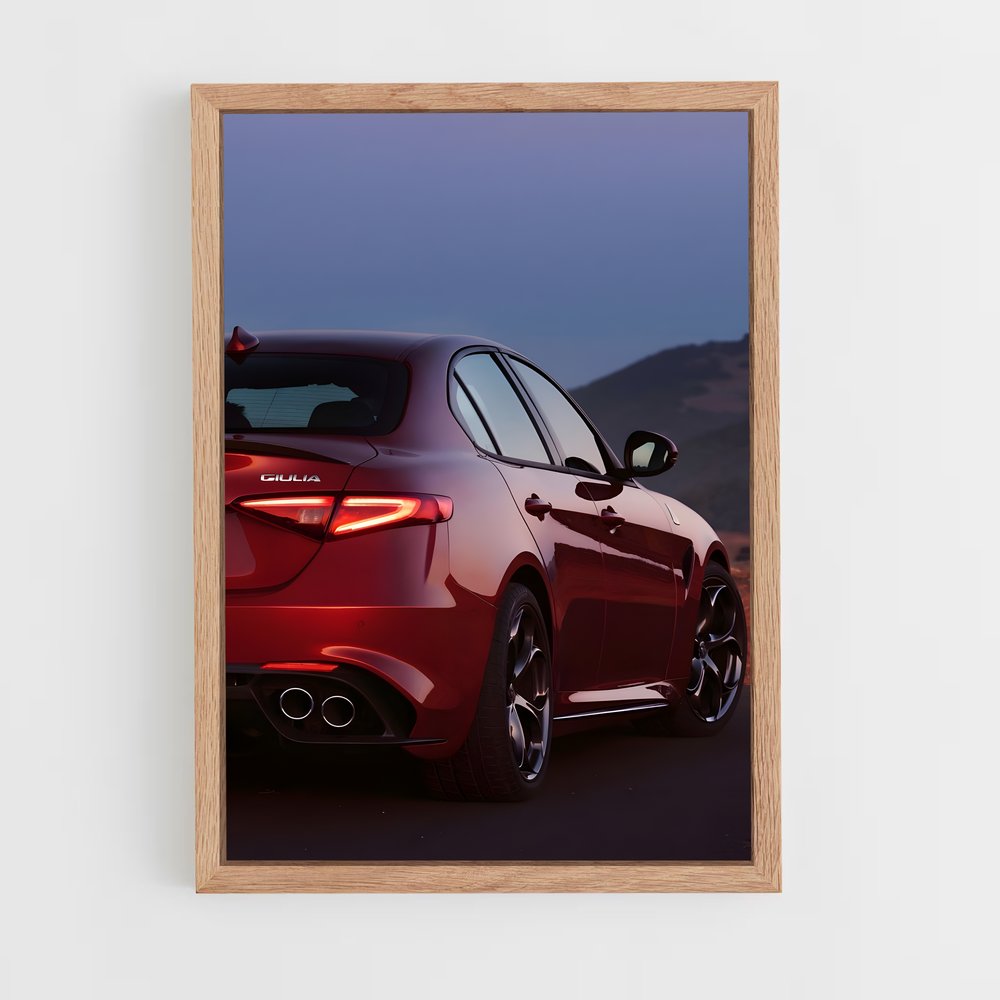ap-giulia quadrifoglio-9 cadre Bois clair