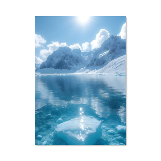 Poster Reflets Glaciaires