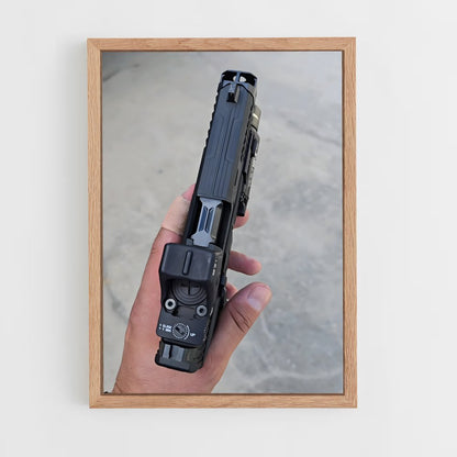 ap-glock 17-1 cadre Bois clair