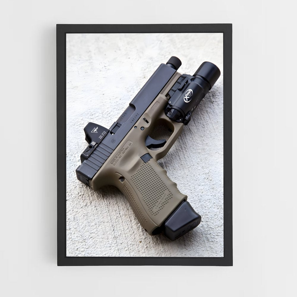 ap-glock 17-4 cadre Noir