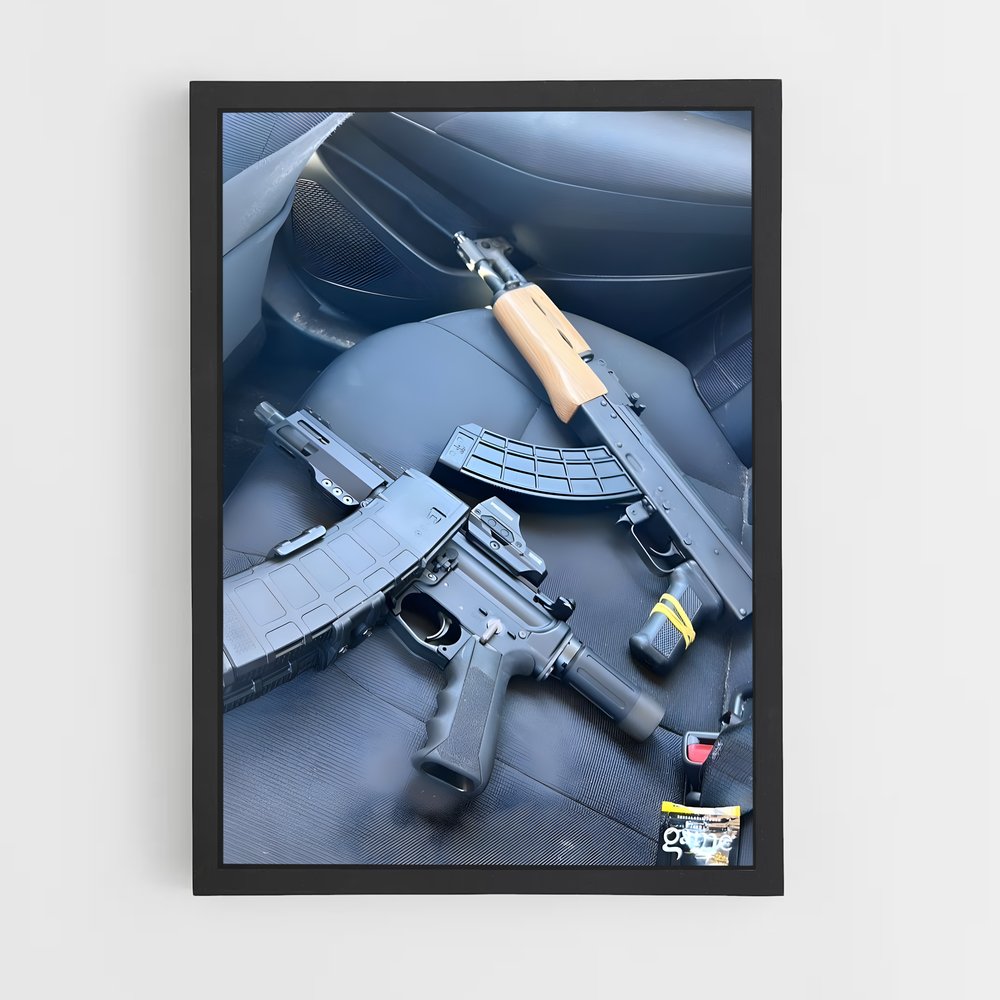 ap-glock 19-2 cadre Noir