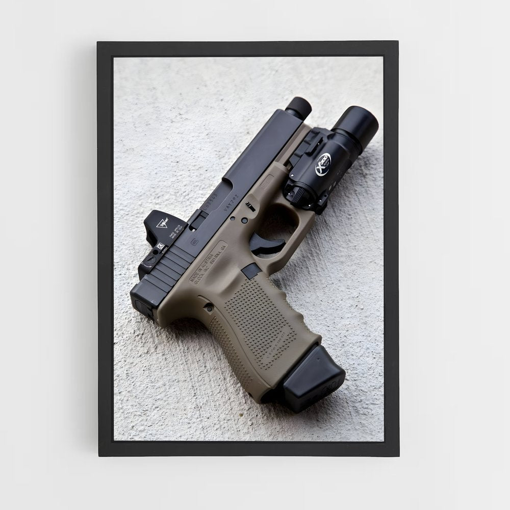 ap-glock 19-6 cadre Noir