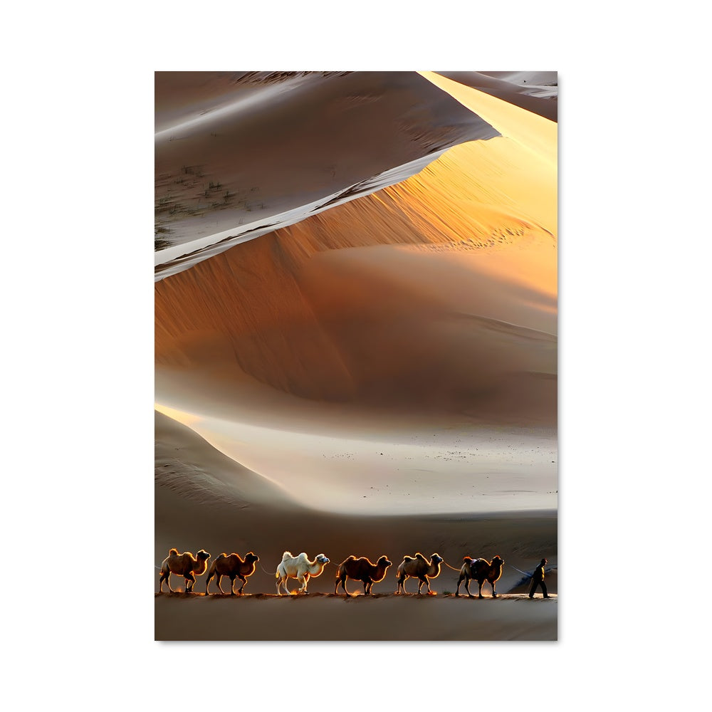 Poster Caravanes du Gobi