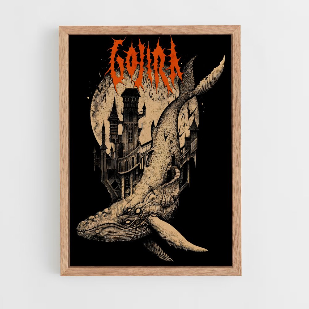 ap-gojira-1 cadre Bois clair