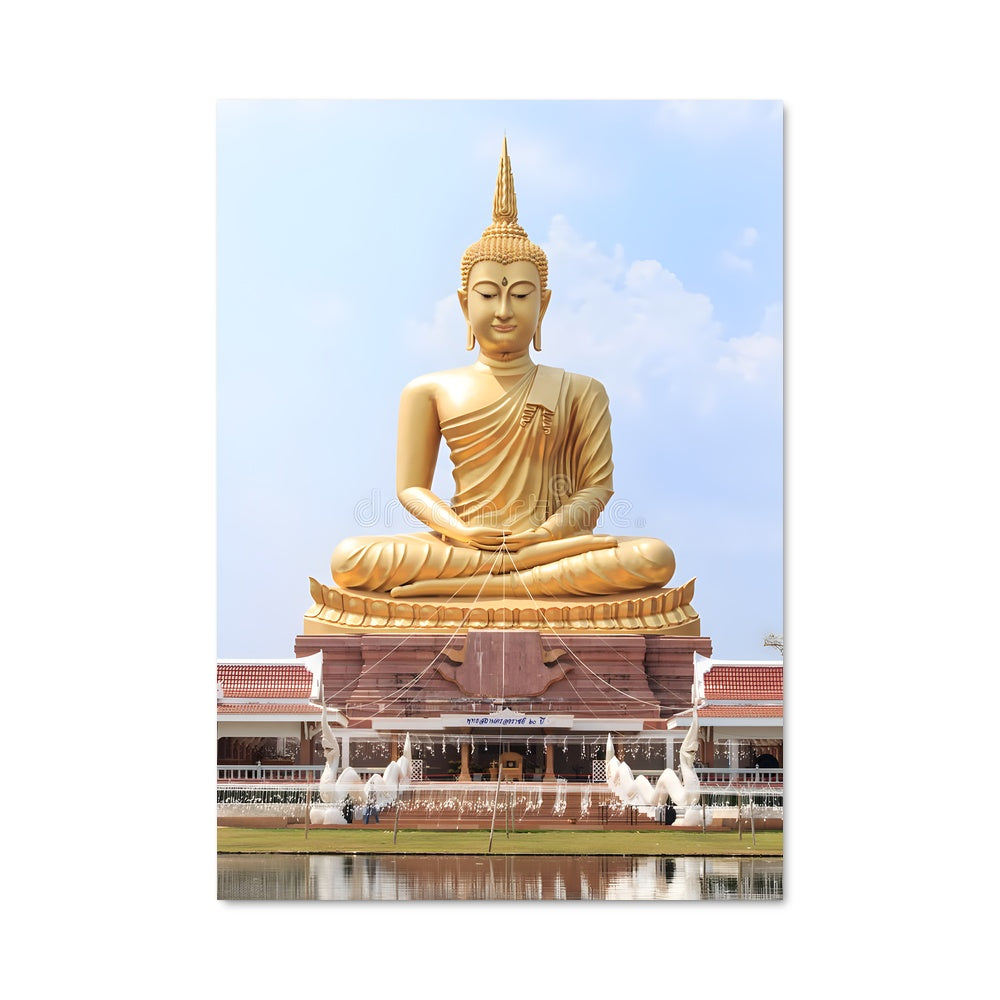 Poster Bouddha d'Or