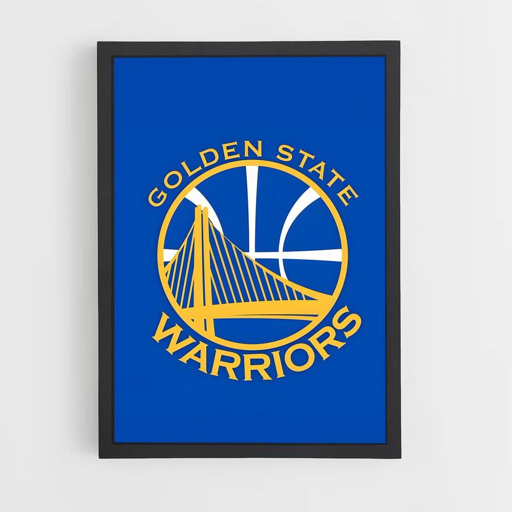 ap-golden state warriors-8 cadre Noir