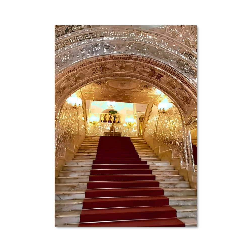 Poster Escalier Opulent