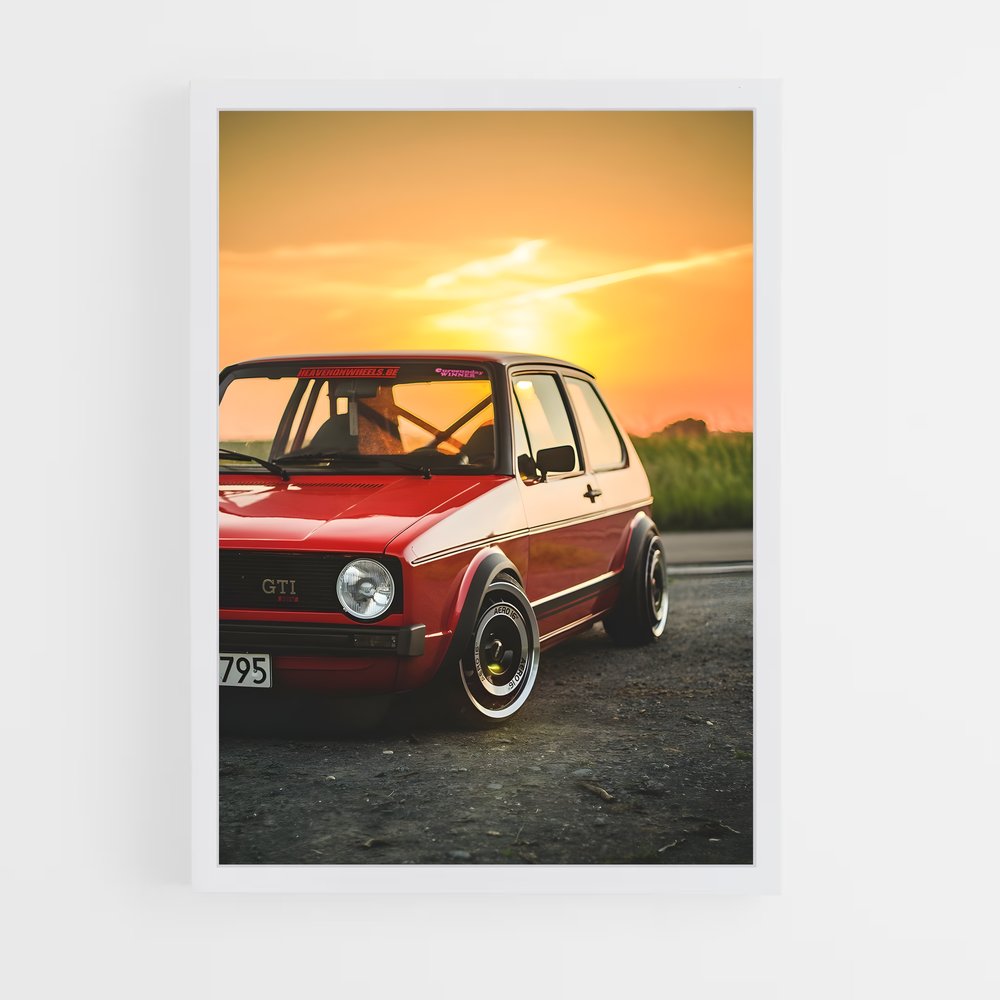 ap-golf gti mk1-1 cadre Blanc