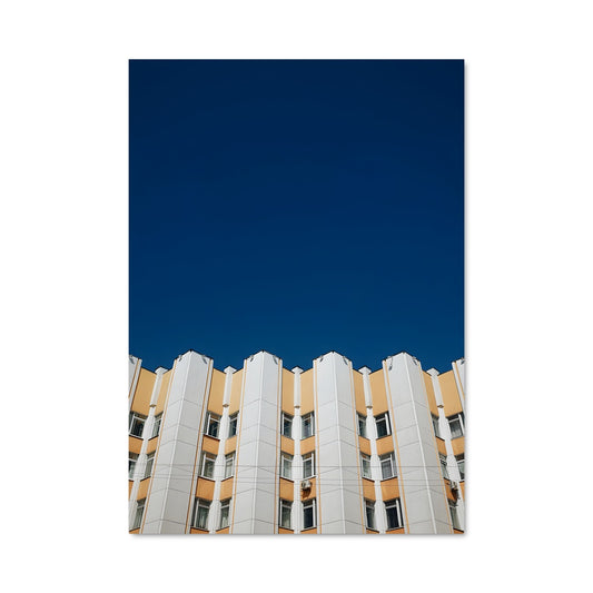 Poster Façade Éclairée