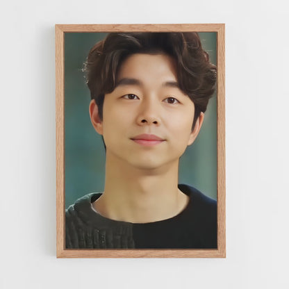 ap-gong yoo-10 cadre Bois clair