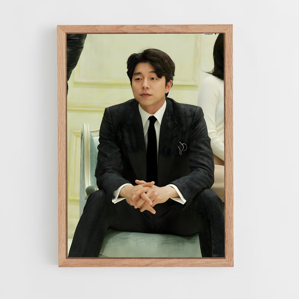 ap-gong yoo-8 cadre Bois clair