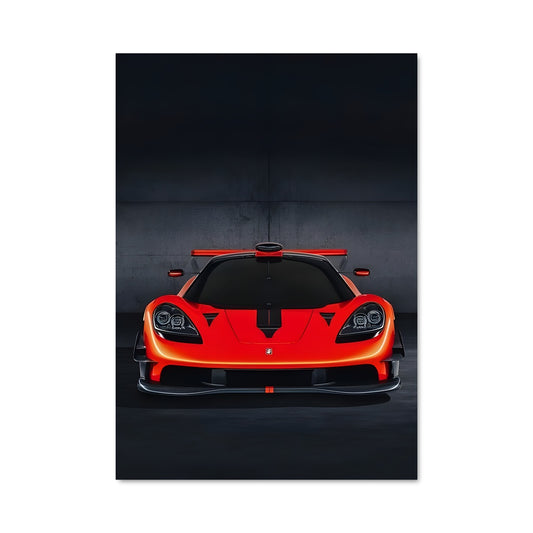 Poster McLaren Rouge Éclat