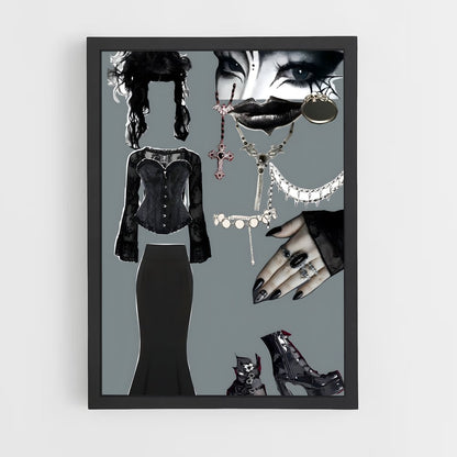 ap-goth-8 cadre Noir