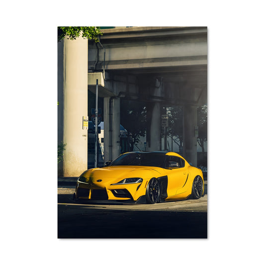 Poster Supra Jaune