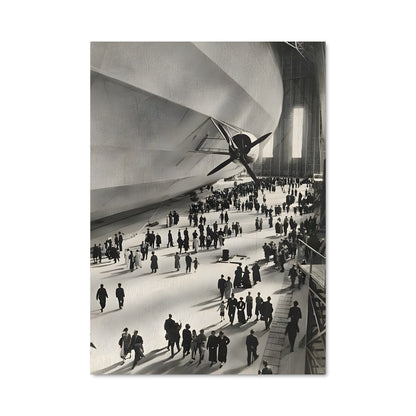 Poster Voyage en Zeppelin