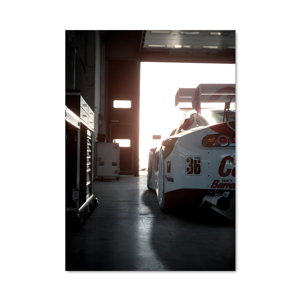 Poster Garage Racer