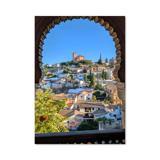 Poster Vue de l'Alhambra