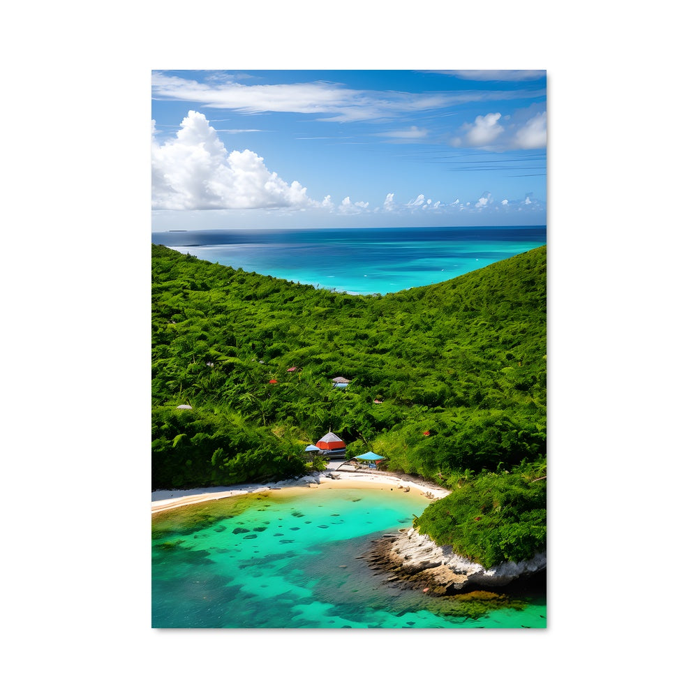 Poster Grand anse beach 92820