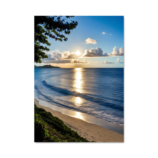 Poster Grand anse beach 92821