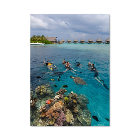 Poster Rêverie Maldivienne