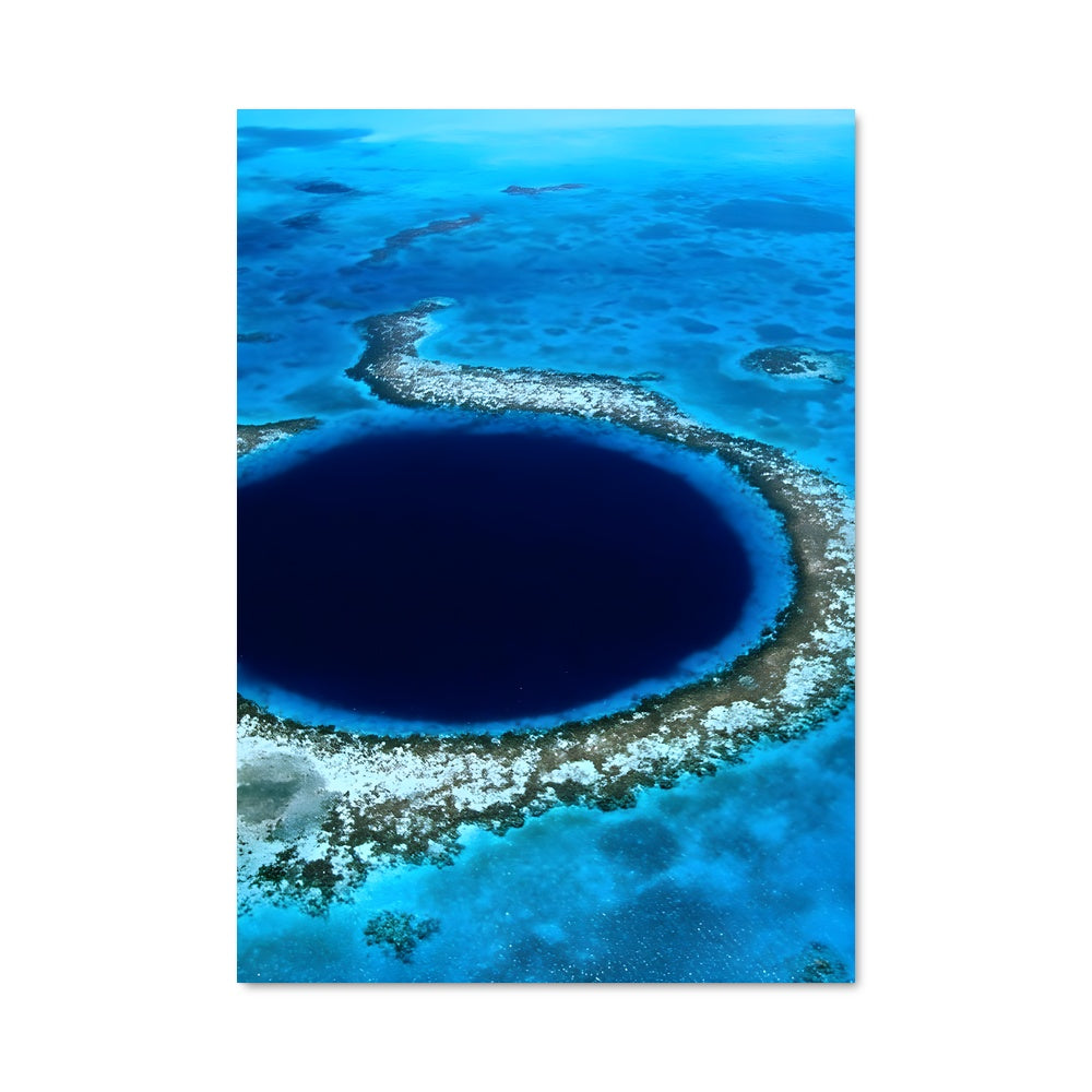 Poster Abysses Azurés