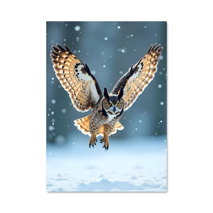 Poster Great horned owl 83652
