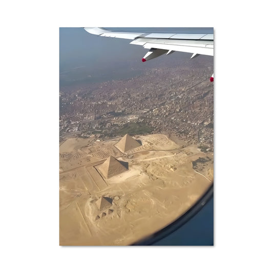 Poster Survol des Pyramides