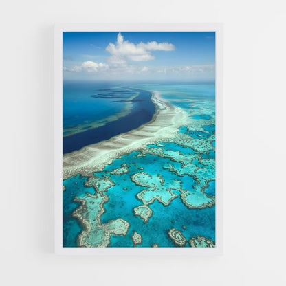 ap-great barrier reef-12 cadre Blanc