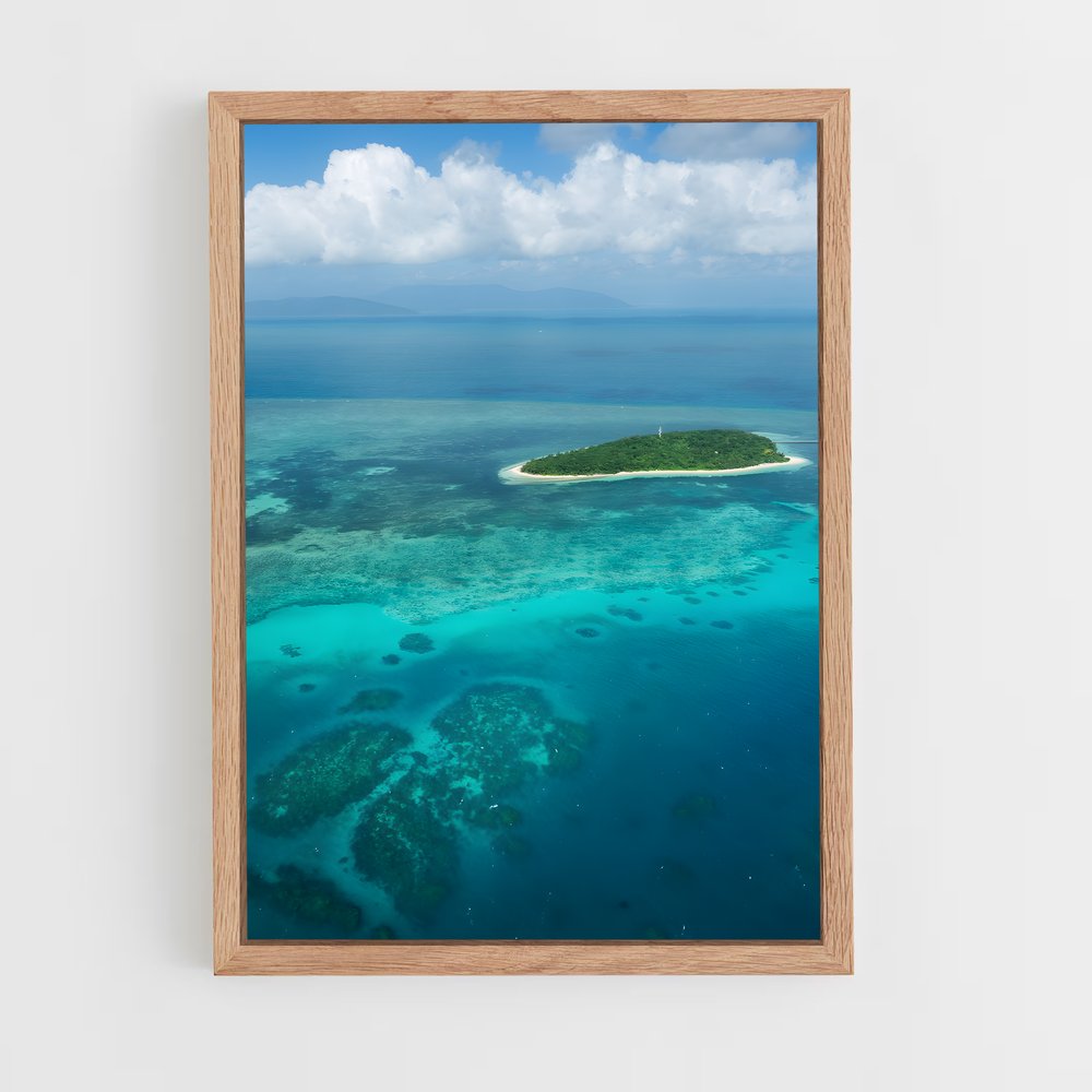 ap-great barrier reef-24 cadre Bois clair