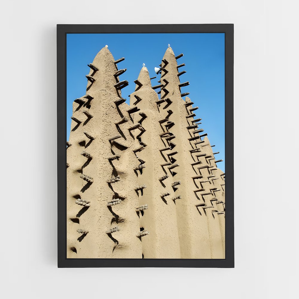 ap-great mosque djenne-2 cadre Noir