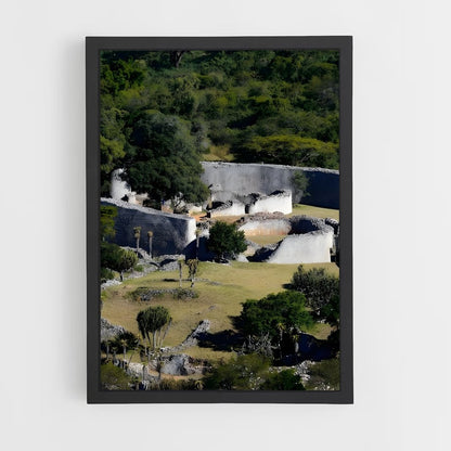ap-great zimbabwe ruins-1 cadre Noir