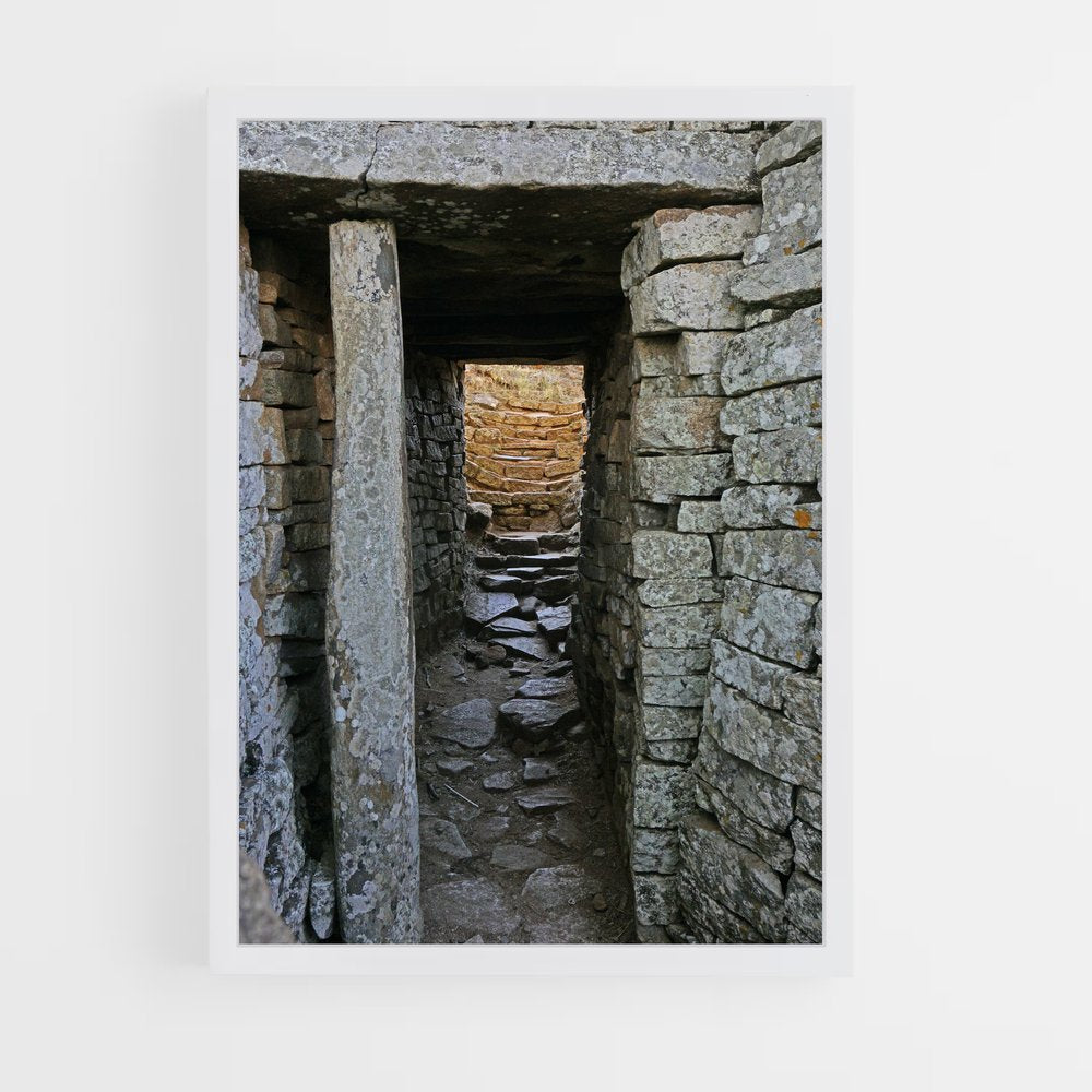 ap-great zimbabwe ruins-2 cadre Blanc
