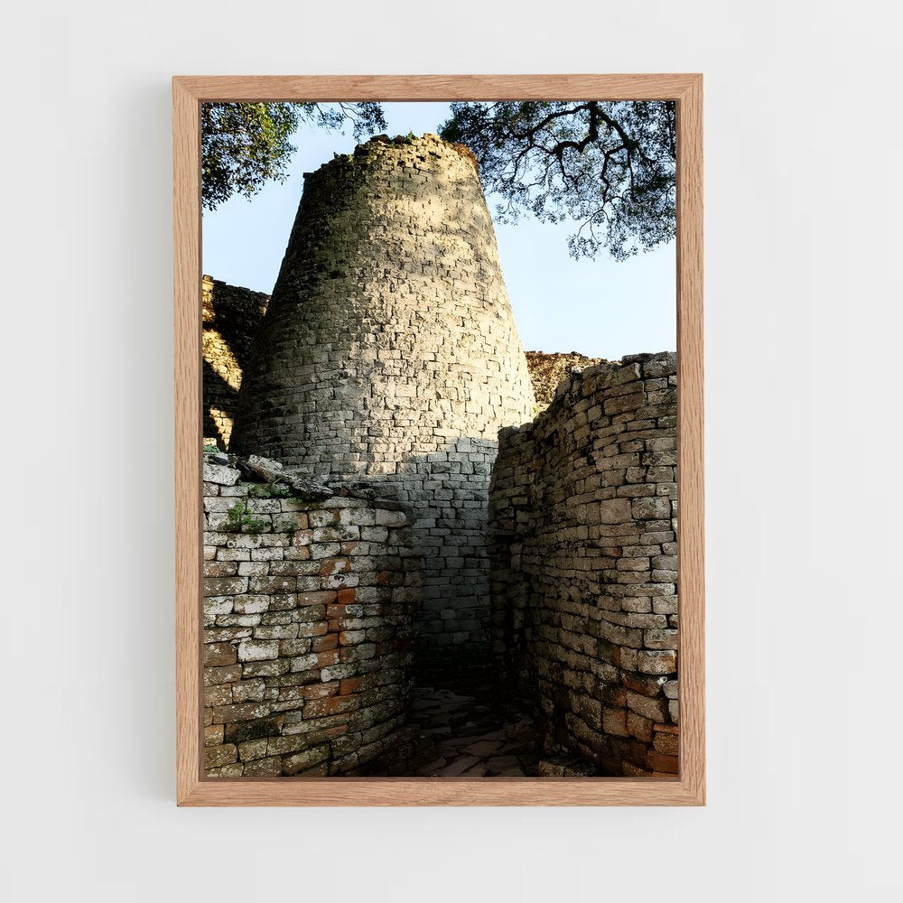 ap-great zimbabwe ruins-5 cadre Bois clair