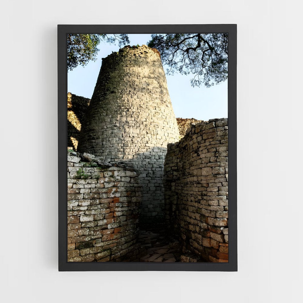 ap-great zimbabwe ruins-5 cadre Noir