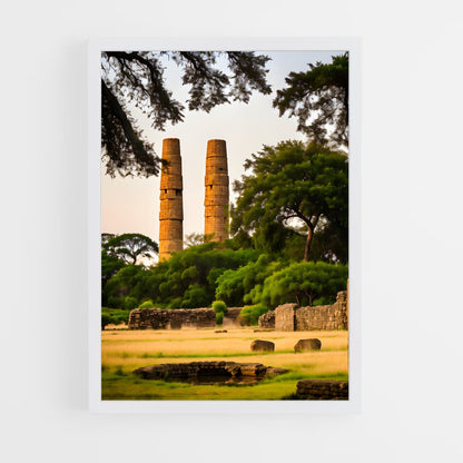ap-great zimbabwe ruins-6 cadre Blanc