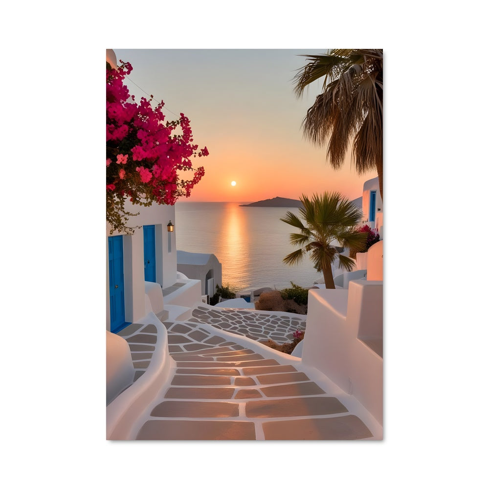 Poster Grecque Évasion