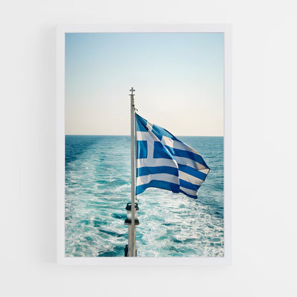 ap-greece flag-4 cadre Blanc