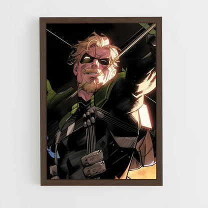 ap-green arrow-1 cadre Bois foncé