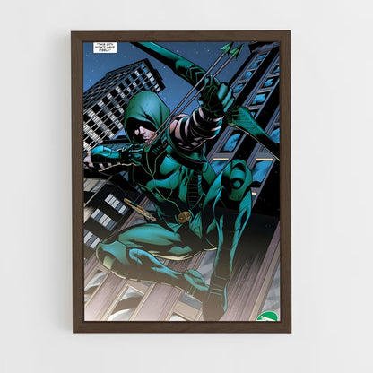 ap-green arrow-7 cadre Bois foncé