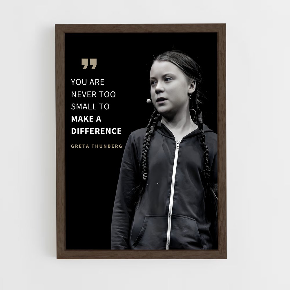ap-greta thunberg-3 cadre Bois foncé
