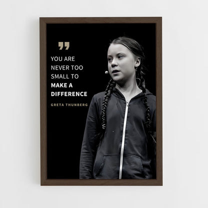 ap-greta thunberg-3 cadre Bois foncé