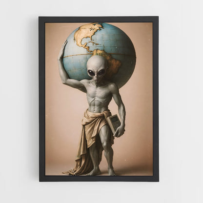 ap-grey alien-5 cadre Noir