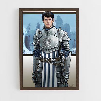 ap-grey warden-1 cadre Bois foncé