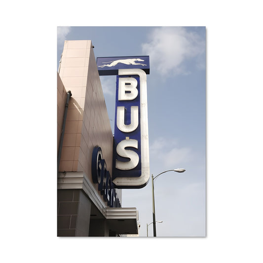 Poster Bluebird Diner