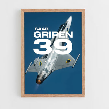 ap-gripen jas 39-3 cadre Bois clair