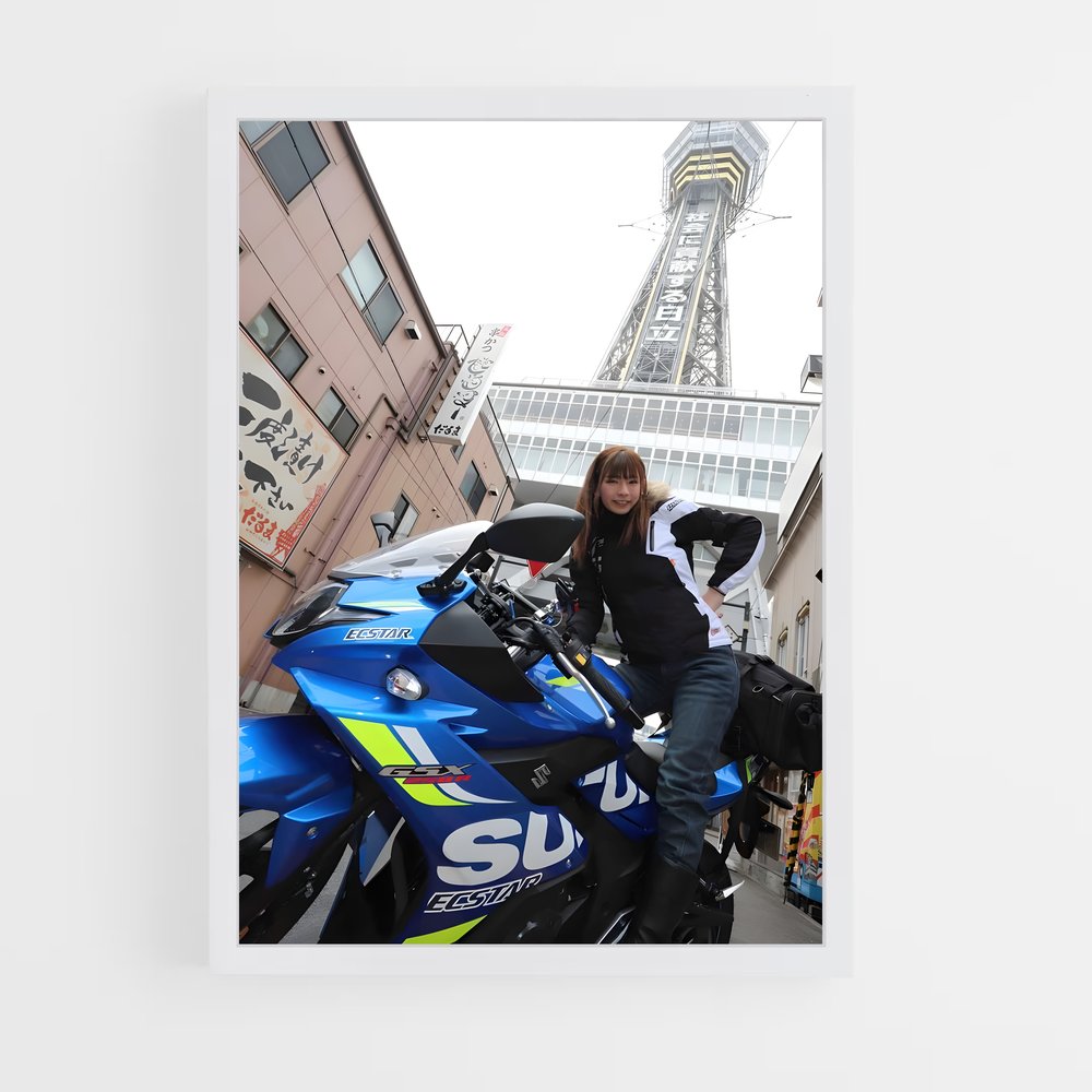 ap-gsx250r-2 cadre Blanc