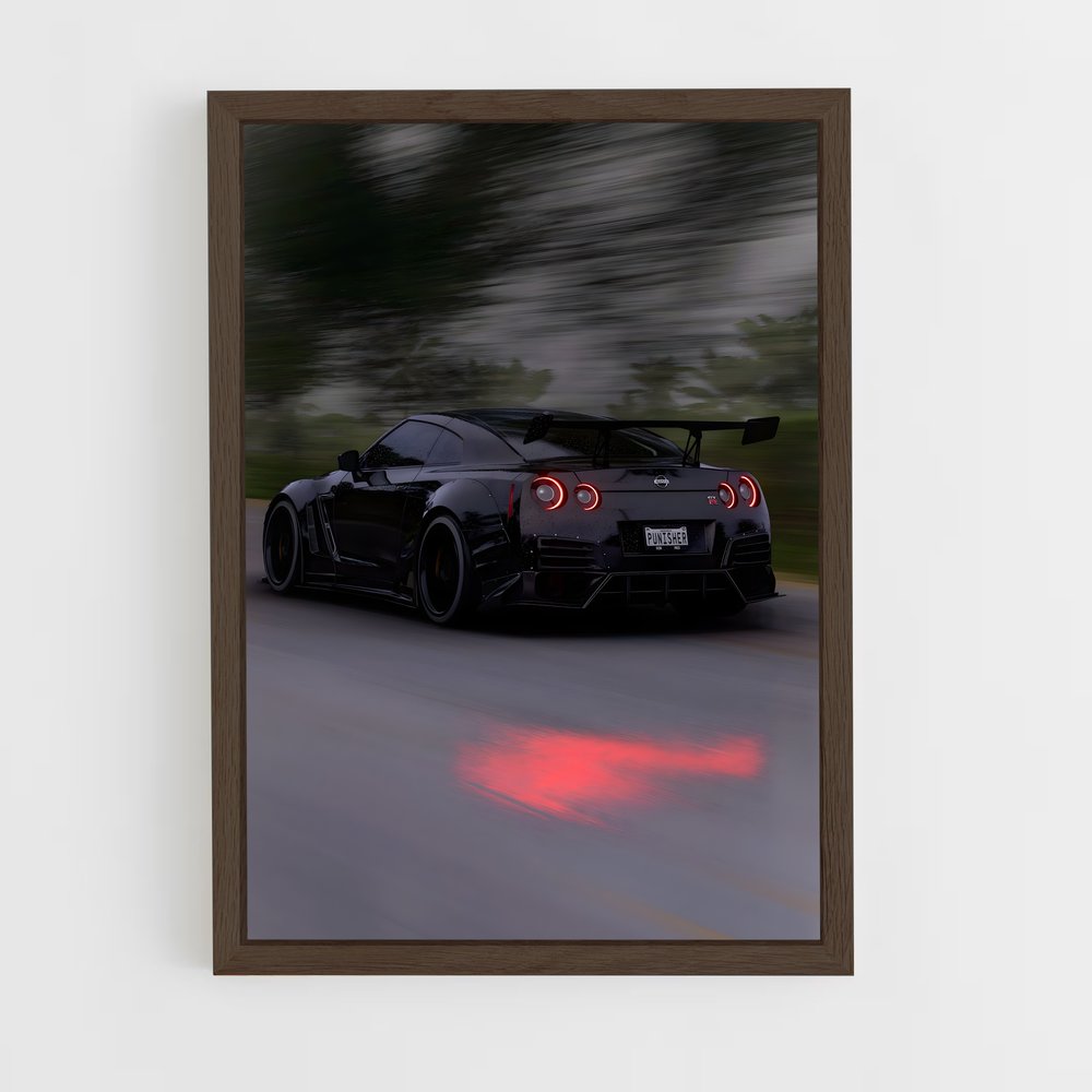 ap-gt-r nismo-2 cadre Bois foncé